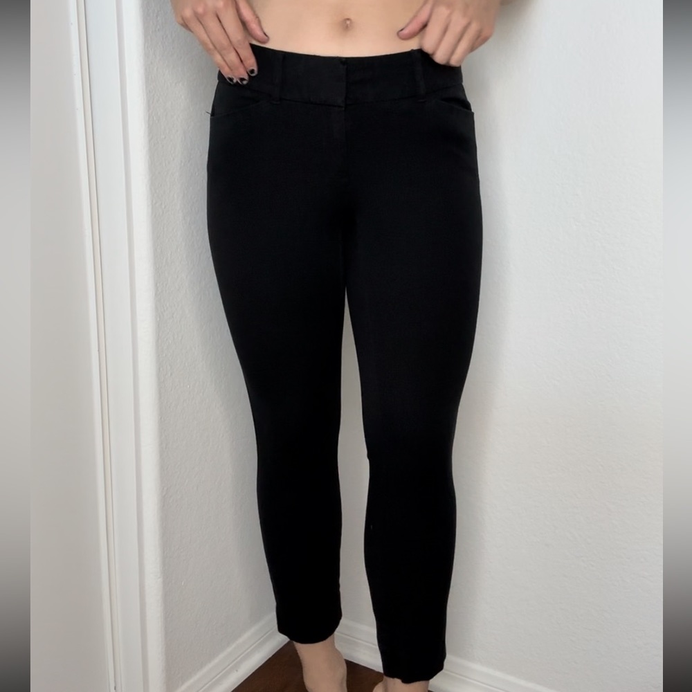 LOFT curvy skinny ankle dress pant